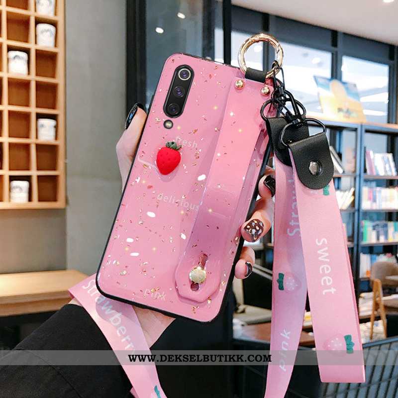 Deksel Xiaomi Mi 9 Se Silikon Kreativ Mobiltelefon Rosa, Etui Xiaomi Mi 9 Se Beskyttelse Billige