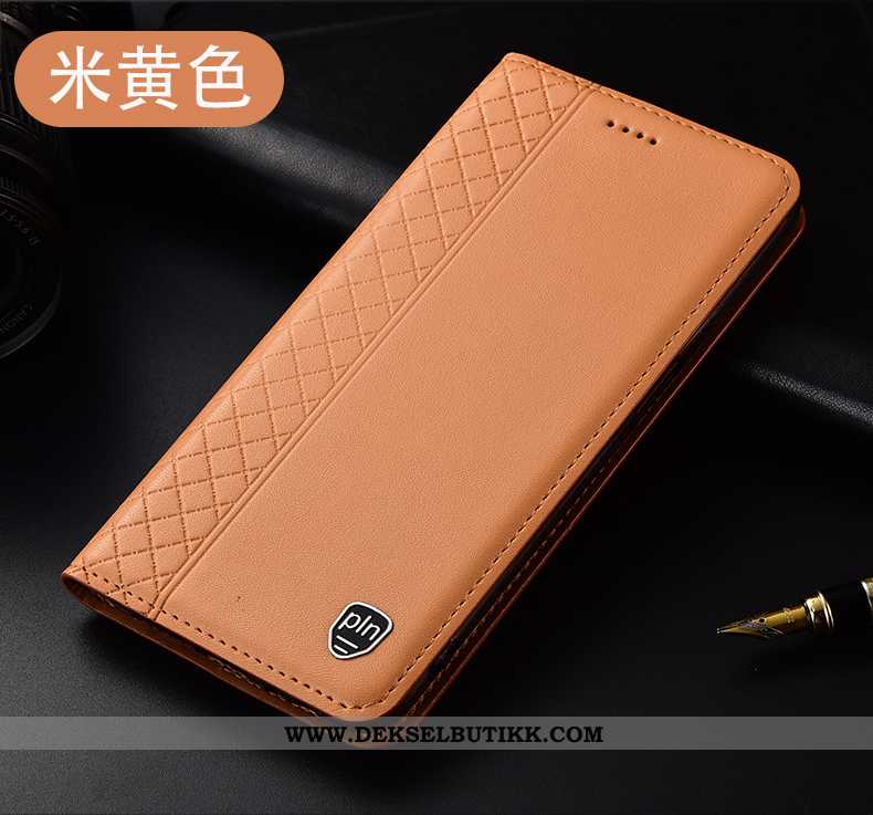 Deksel Xiaomi Mi 9t Beskyttelse Folio Ungdom Etui Gul, Xiaomi Mi 9t Skinn Tilbud