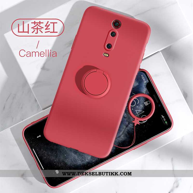 Deksel Xiaomi Mi 9t Beskyttelse Mobiltelefon Anti-fall Rød, Etui Xiaomi Mi 9t Silikon Billige