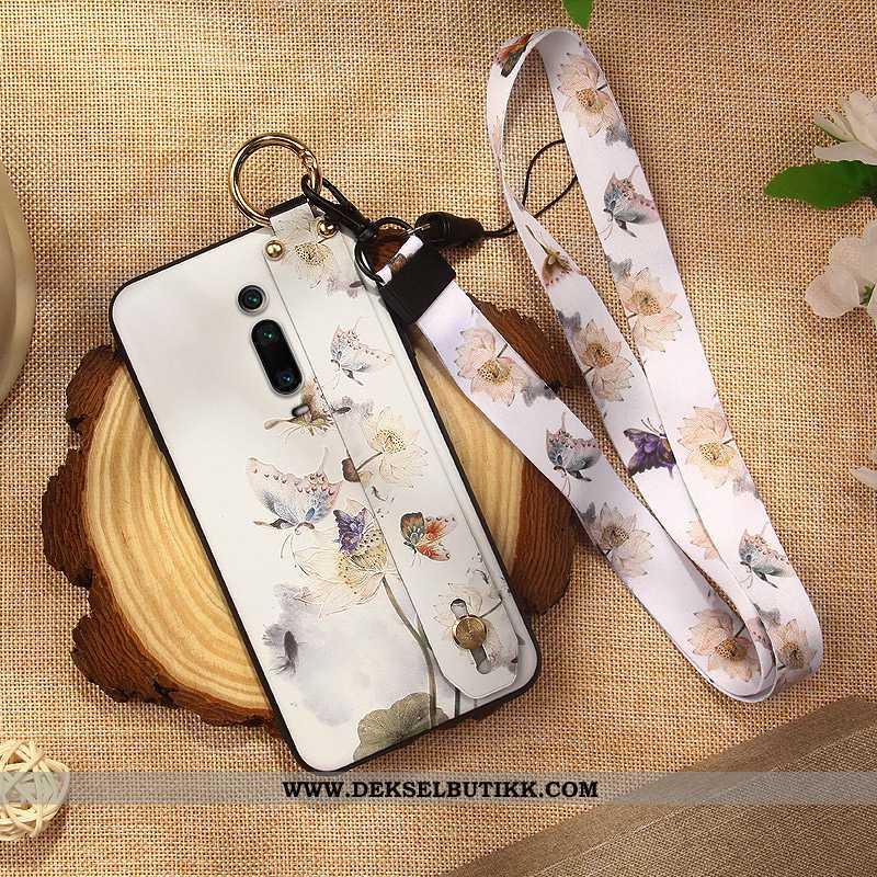 Deksel Xiaomi Mi 9t Silikon Liten Nubuck Hvit Hvitt, Etui Xiaomi Mi 9t Beskyttelse Billige