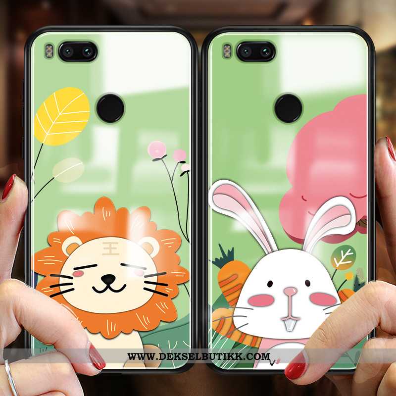 Deksel Xiaomi Mi A1 Hengende Ornamenter Alt Inkludert Grønn Hard, Etui Xiaomi Mi A1 Cartoon Tilbud