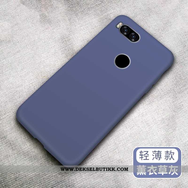 Deksel Xiaomi Mi A1 Nubuck Beskyttelse Enkel Monokrom Grønn, Etui Xiaomi Mi A1 Kreativ Tilbud