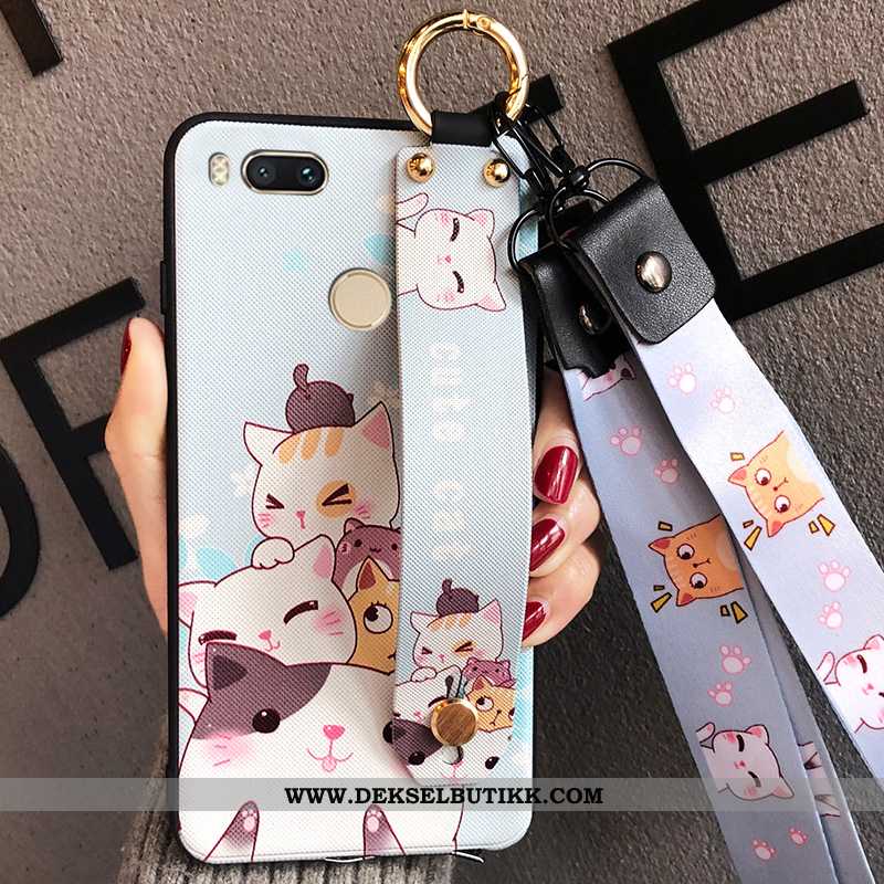 Deksel Xiaomi Mi A1 Vakker Cartoon Mote Rosa, Etui Xiaomi Mi A1 Trend Butikk