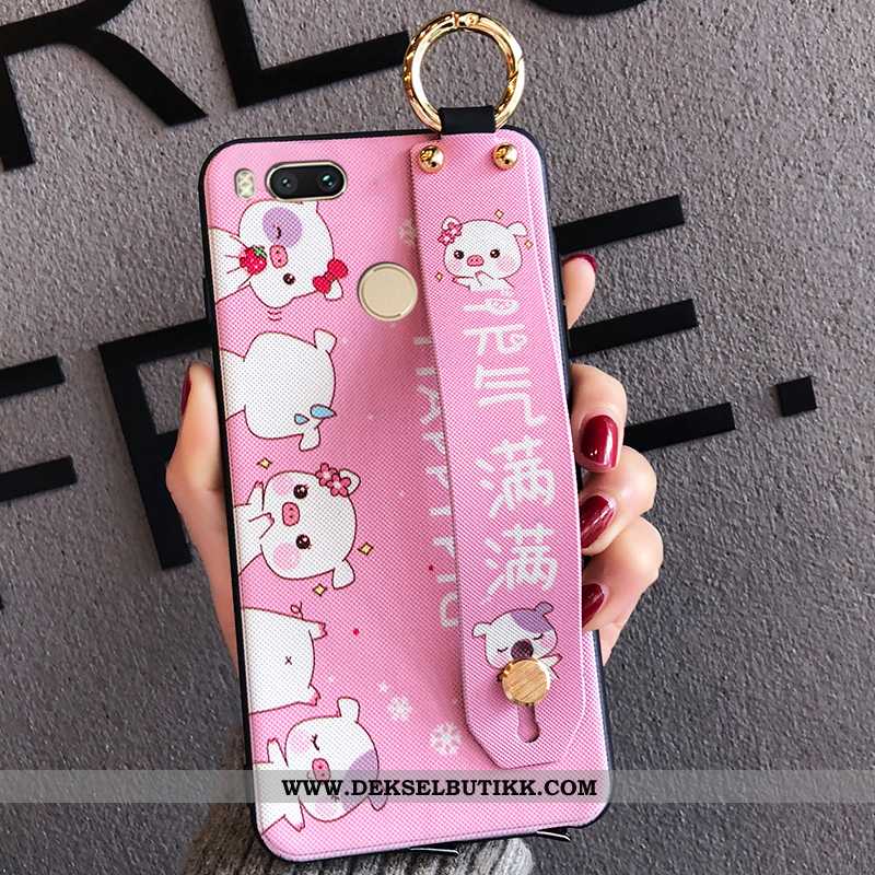 Deksel Xiaomi Mi A1 Vakker Cartoon Mote Rosa, Etui Xiaomi Mi A1 Trend Butikk