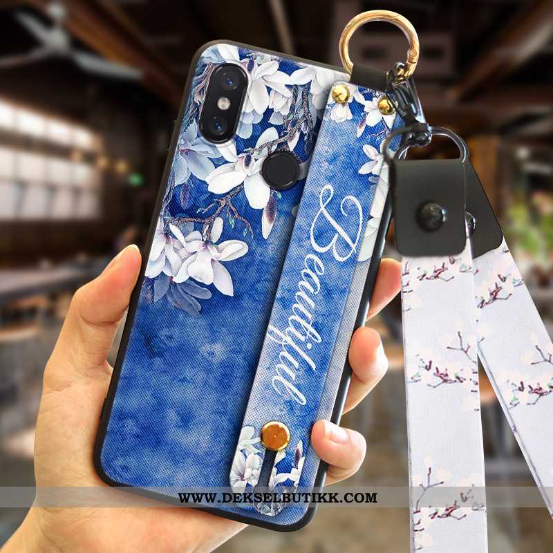 Deksel Xiaomi Mi A2 Beskyttelse Trend Mobiltelefon Blå, Etui Xiaomi Mi A2 Mote Rabatt