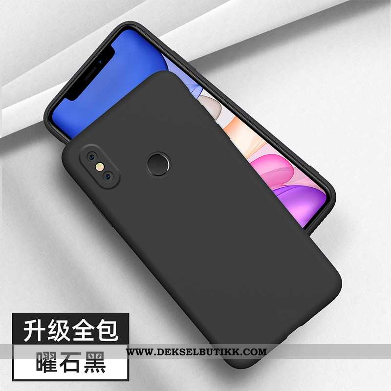 Deksel Xiaomi Mi A2 Silikon Tynne Grønn Anti-fall, Etui Xiaomi Mi A2 Beskyttelse Tilbud