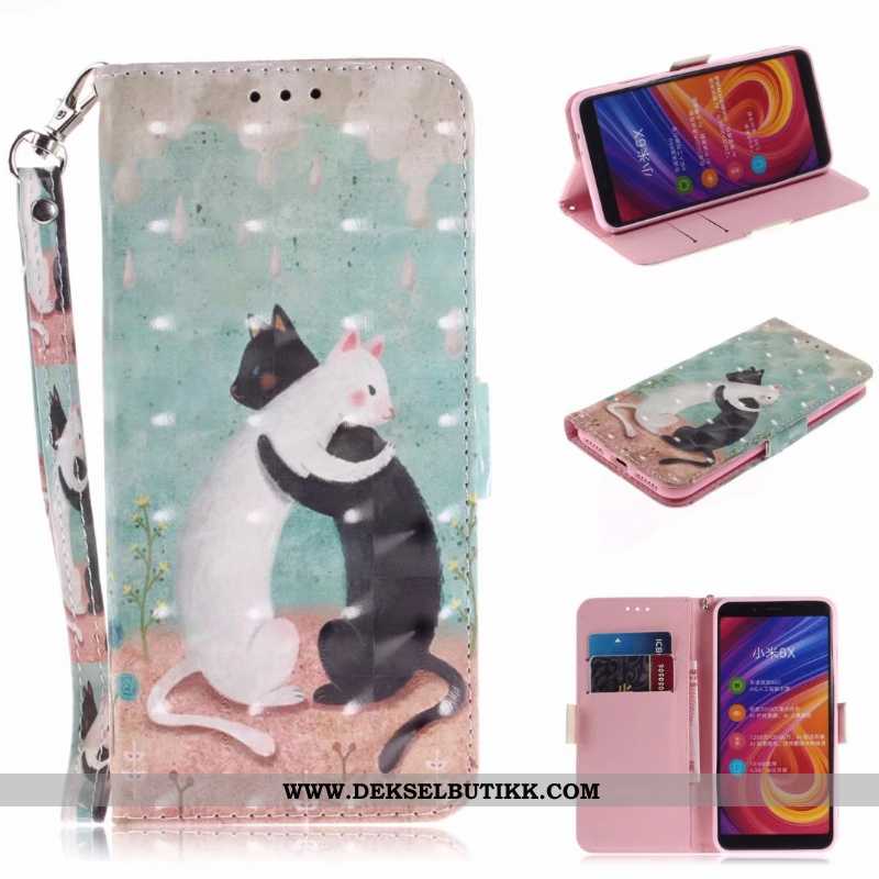 Deksel Xiaomi Mi A2 Trend Cartoon Rosa, Etui Xiaomi Mi A2 Myke Tilbud