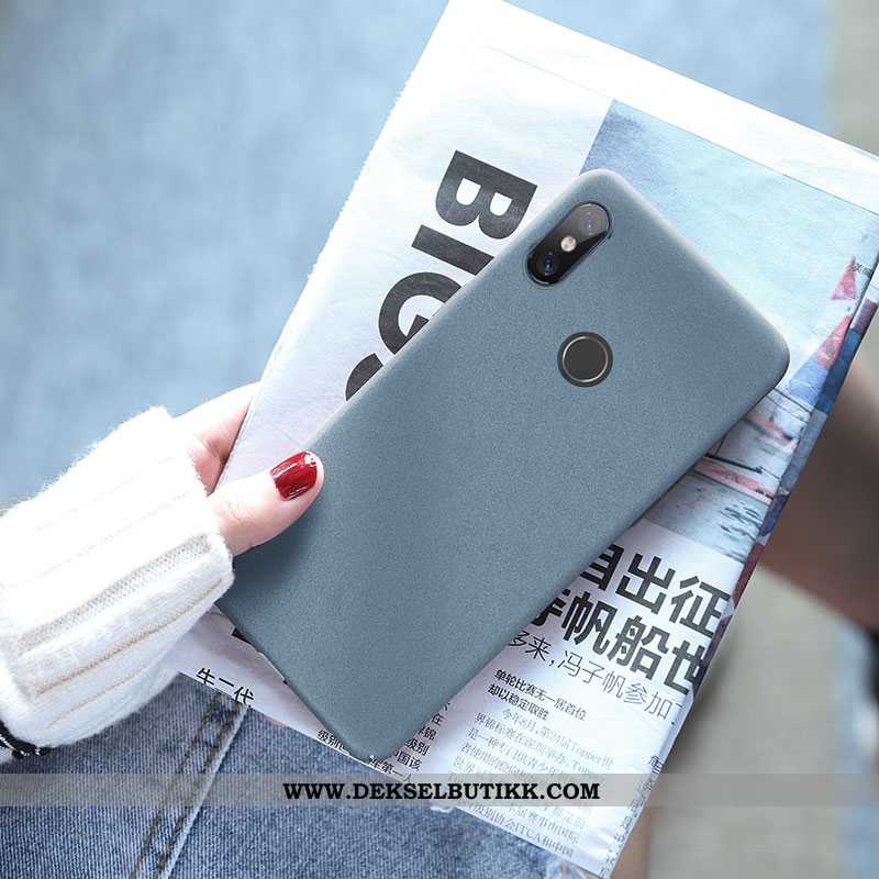 Deksel Xiaomi Mi A2 Ultra Nubuck Alt Inkludert Blå, Etui Xiaomi Mi A2 Tynne Tilbud