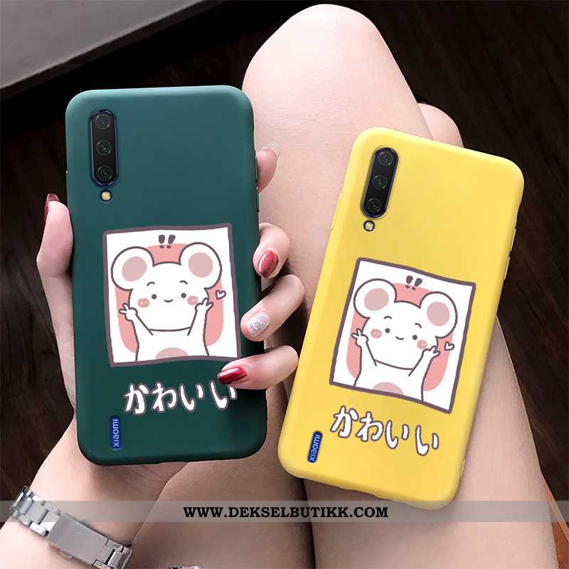 Deksel Xiaomi Mi A3 Av Personlighet Grønn Silikon Liten, Etui Xiaomi Mi A3 Cartoon Tilbud