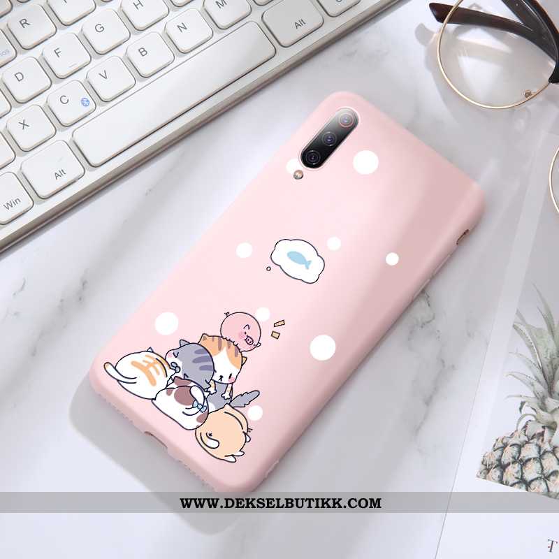 Deksel Xiaomi Mi A3 Cartoon Ultra Mobiltelefon Liten Rosa, Etui Xiaomi Mi A3 Trend Tilbud