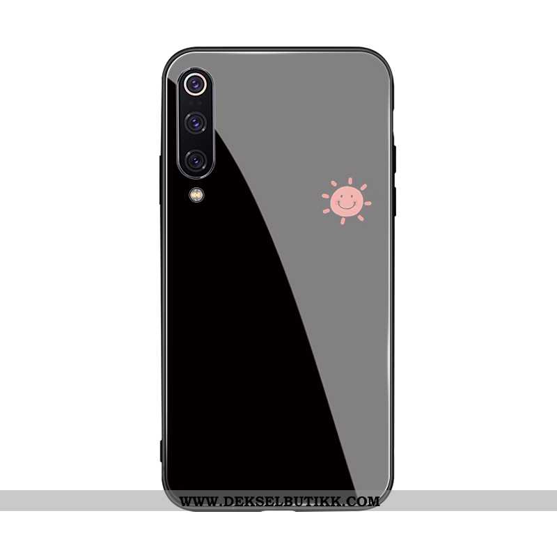 Deksel Xiaomi Mi A3 Glass Rød Kreativ Silikon Svart, Etui Xiaomi Mi A3 Nubuck Billige