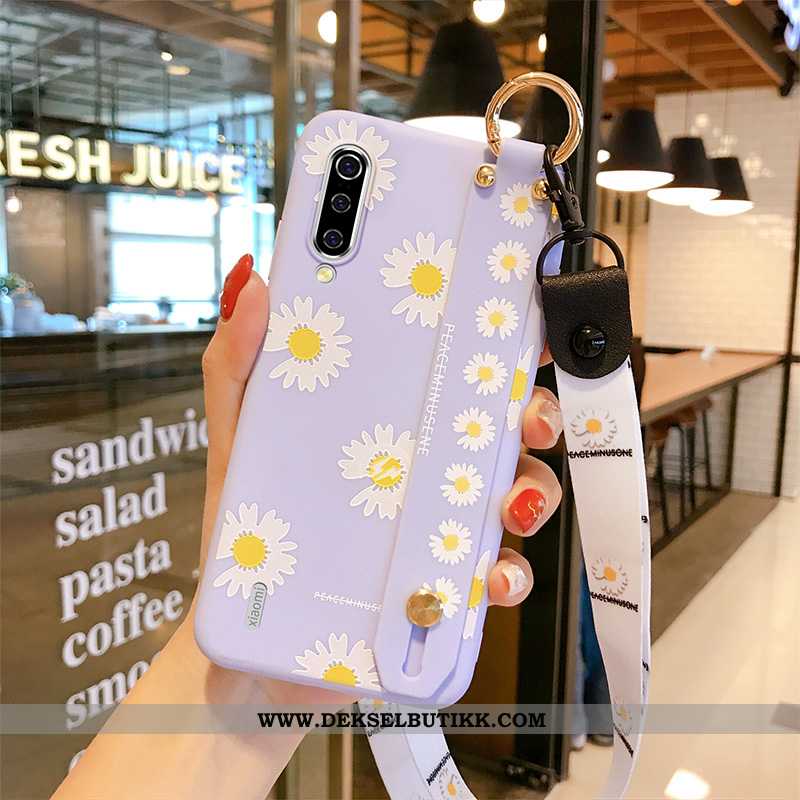 Deksel Xiaomi Mi A3 Mote Tusenfryd Trend Mobiltelefon Lilla, Etui Xiaomi Mi A3 Hengende Ornamenter T