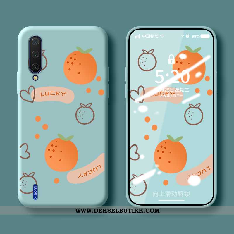 Deksel Xiaomi Mi A3 Myke Vakker Blå Trend, Etui Xiaomi Mi A3 Silikon Tilbud