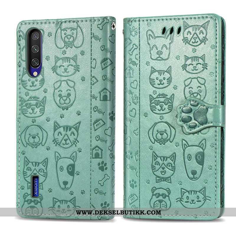 Deksel Xiaomi Mi A3 Skinndeksel Ungdom Etui Katt Rosa, Xiaomi Mi A3 Cartoon Til Salgs