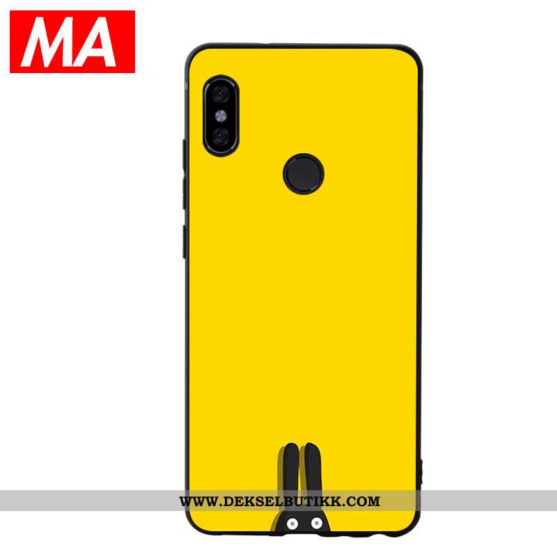 Deksel Xiaomi Mi Max 3 Beskyttelse Liten Kanin Mobiltelefon Gul, Etui Xiaomi Mi Max 3 Myke Tilbud