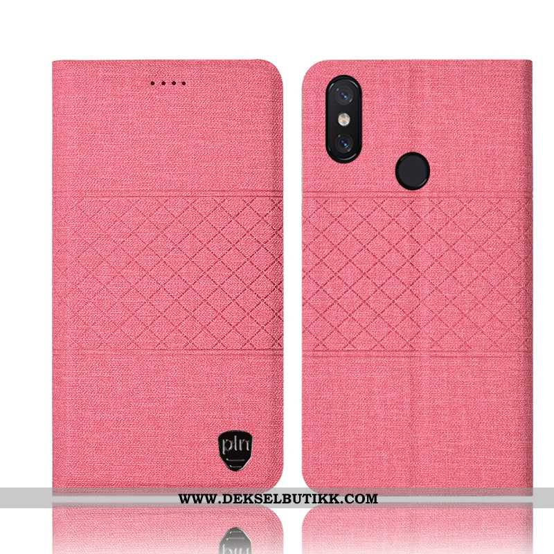 Deksel Xiaomi Mi Max 3 Beskyttelse Liten Rosa Anti-fall, Etui Xiaomi Mi Max 3 Bomull Tilbud