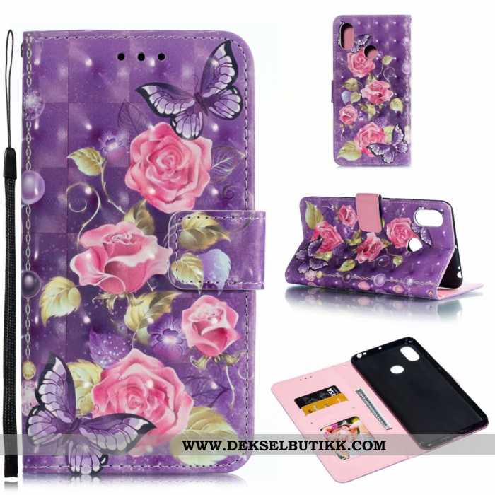 Deksel Xiaomi Mi Max 3 Skinndeksel Rosa Silikon Myke, Etui Xiaomi Mi Max 3 Trend Billige