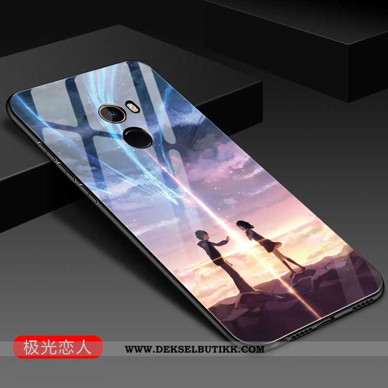 Deksel Xiaomi Mi Mix 2 Beskyttelse Hard Liten Svart, Etui Xiaomi Mi Mix 2 Glass Tilbud