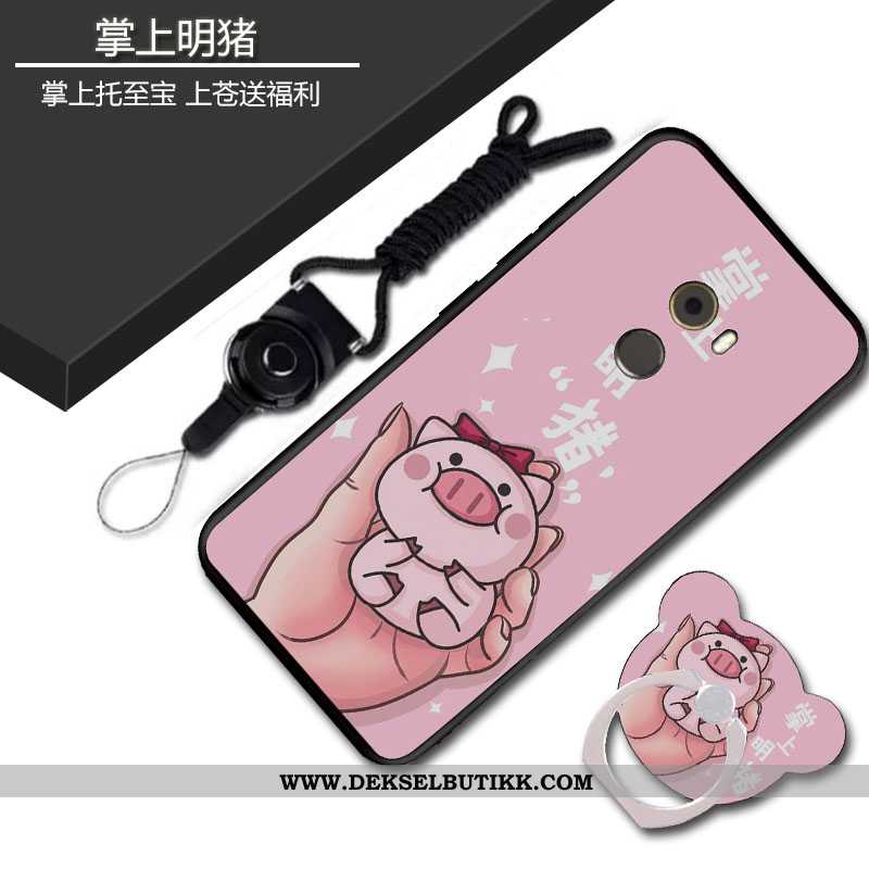 Deksel Xiaomi Mi Mix 2 Cartoon Hengende Ornamenter Liten Mobiltelefon Blå, Etui Xiaomi Mi Mix 2 Myke