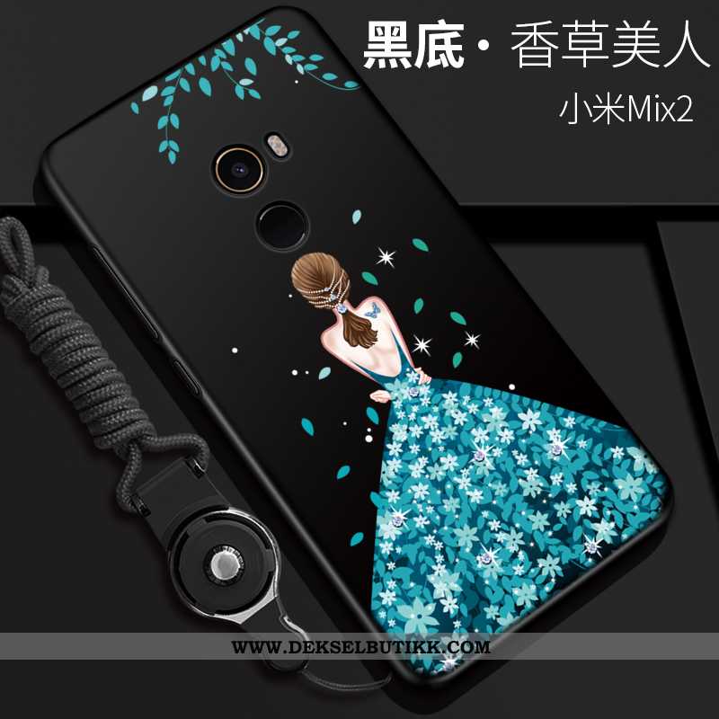 Deksel Xiaomi Mi Mix 2 Myke Nye Tynne Rød, Etui Xiaomi Mi Mix 2 Silikon Billige