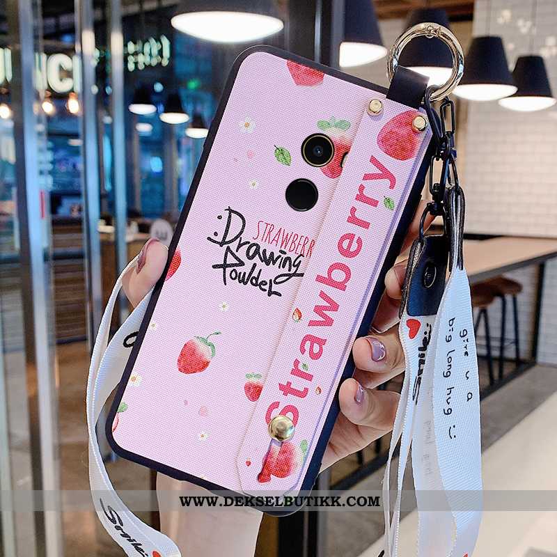 Deksel Xiaomi Mi Mix 2 Silikon Nye Anti-fall Hengende Ornamenter Rosa, Etui Xiaomi Mi Mix 2 Nubuck T