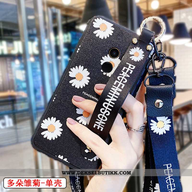 Deksel Xiaomi Mi Mix 2 Silikon Nye Anti-fall Hengende Ornamenter Rosa, Etui Xiaomi Mi Mix 2 Nubuck T