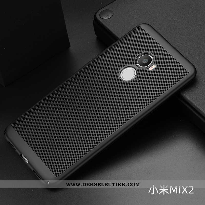 Deksel Xiaomi Mi Mix 2 Tynne Hard Nye Nubuck Rød, Etui Xiaomi Mi Mix 2 Beskyttelse Tilbud