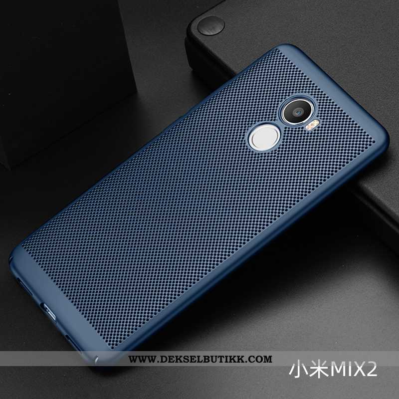 Deksel Xiaomi Mi Mix 2 Tynne Hard Nye Nubuck Rød, Etui Xiaomi Mi Mix 2 Beskyttelse Tilbud