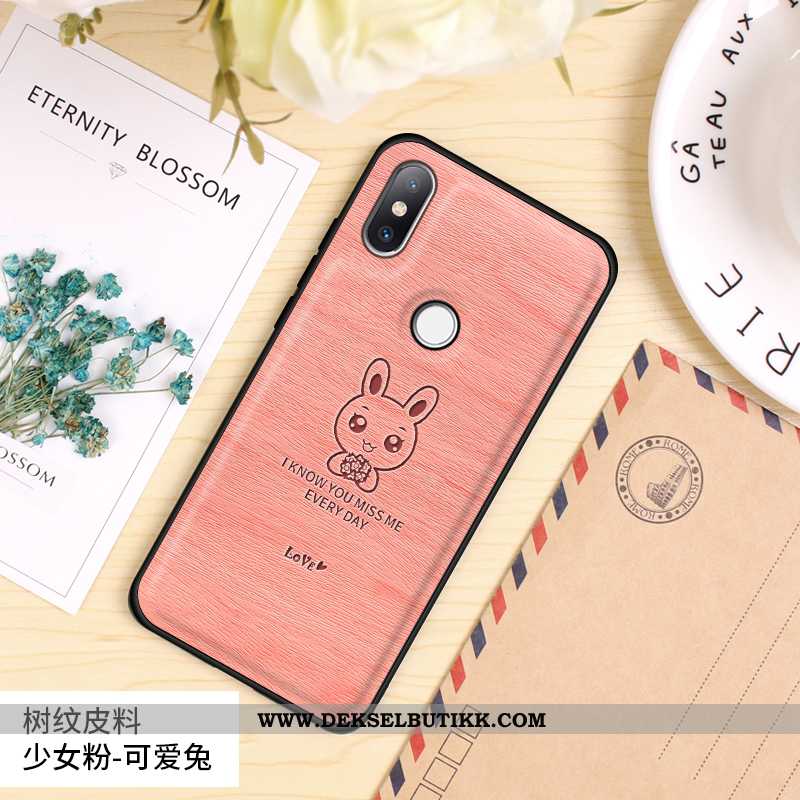 Deksel Xiaomi Mi Mix 2s Beskyttelse Silikon Nubuck Tre Oransje, Etui Xiaomi Mi Mix 2s Skinndeksel Bi