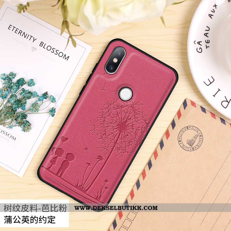 Deksel Xiaomi Mi Mix 2s Beskyttelse Silikon Nubuck Tre Oransje, Etui Xiaomi Mi Mix 2s Skinndeksel Bi