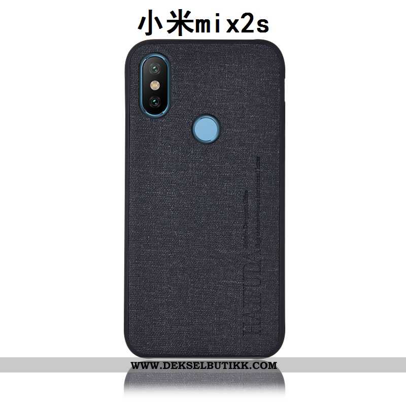 Deksel Xiaomi Mi Mix 2s Beskyttelse Skinndeksel Mobiltelefon Rosa, Etui Xiaomi Mi Mix 2s Bomull Bill