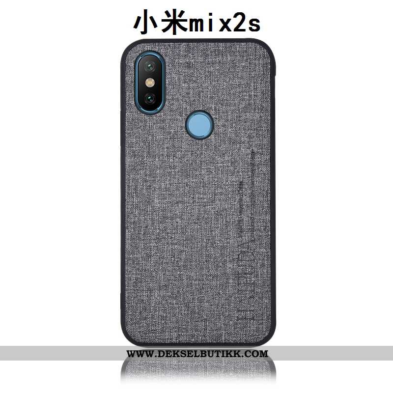 Deksel Xiaomi Mi Mix 2s Beskyttelse Skinndeksel Mobiltelefon Rosa, Etui Xiaomi Mi Mix 2s Bomull Bill