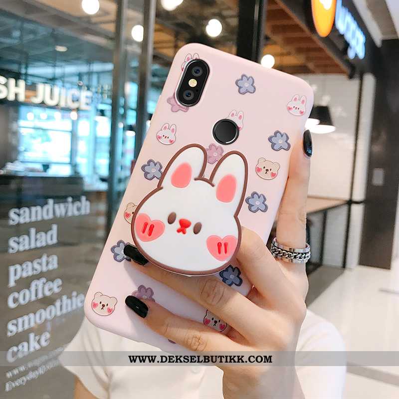 Deksel Xiaomi Mi Mix 2s Kreativ Liten Alt Inkludert Beskyttelse Rosa, Etui Xiaomi Mi Mix 2s Cartoon 