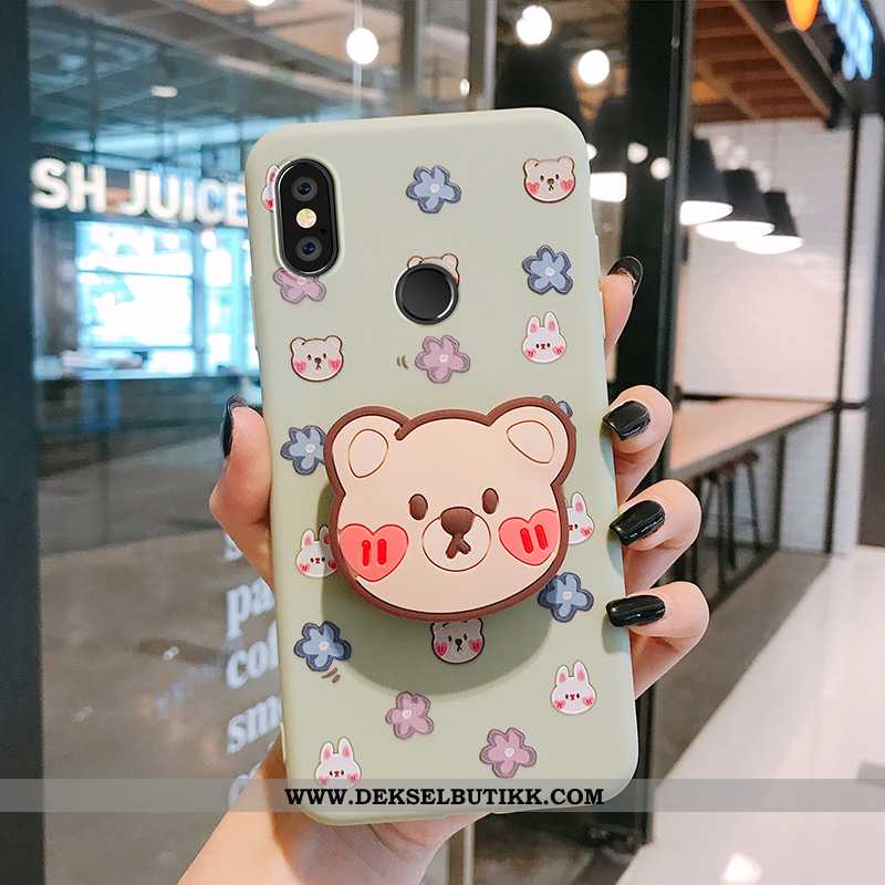 Deksel Xiaomi Mi Mix 2s Kreativ Liten Alt Inkludert Beskyttelse Rosa, Etui Xiaomi Mi Mix 2s Cartoon 