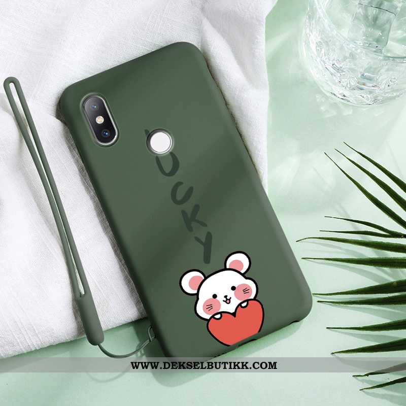 Deksel Xiaomi Mi Mix 2s Ultra Enkel Myke Kreativ Svart, Etui Xiaomi Mi Mix 2s Tynne Tilbud