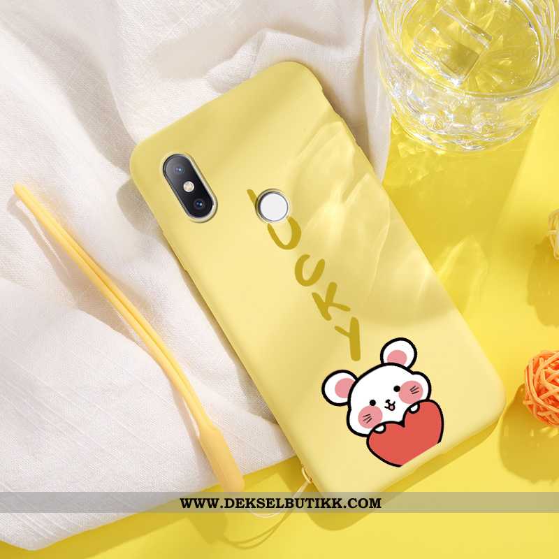 Deksel Xiaomi Mi Mix 2s Ultra Enkel Myke Kreativ Svart, Etui Xiaomi Mi Mix 2s Tynne Tilbud