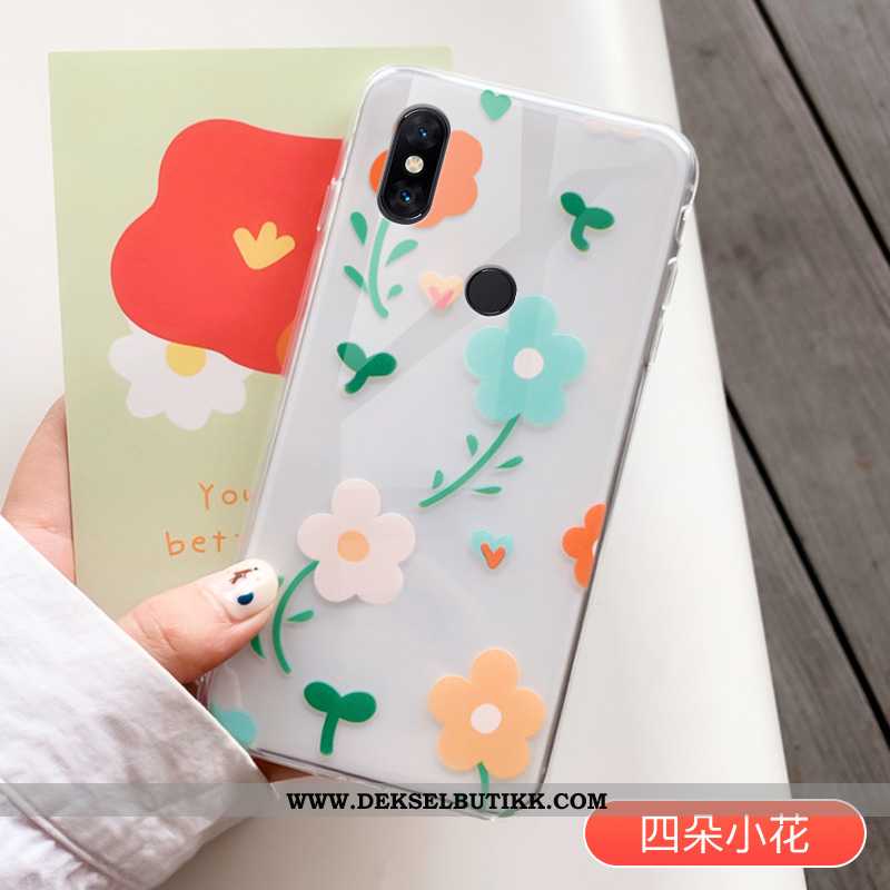 Deksel Xiaomi Mi Mix 3 Beskyttelse Av Personlighet Etui Hvitt, Xiaomi Mi Mix 3 Gjennomsiktig Butikk