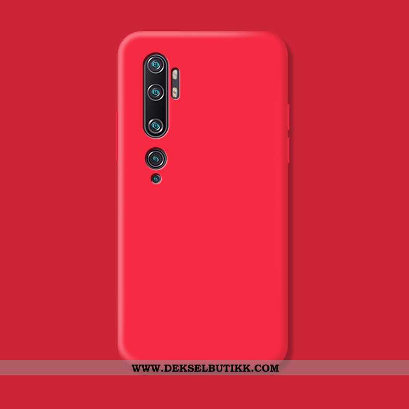 Deksel Xiaomi Mi Note 10 Av Personlighet Enkel Lovers Silikon Gul, Etui Xiaomi Mi Note 10 Kreativ Ti