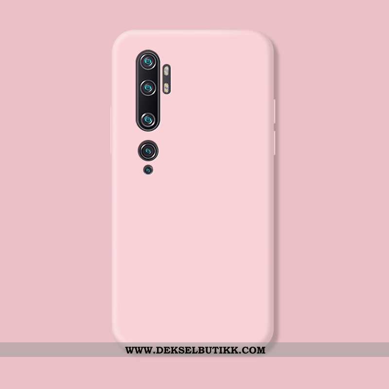 Deksel Xiaomi Mi Note 10 Av Personlighet Enkel Lovers Silikon Gul, Etui Xiaomi Mi Note 10 Kreativ Ti