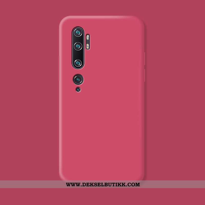 Deksel Xiaomi Mi Note 10 Av Personlighet Enkel Lovers Silikon Gul, Etui Xiaomi Mi Note 10 Kreativ Ti