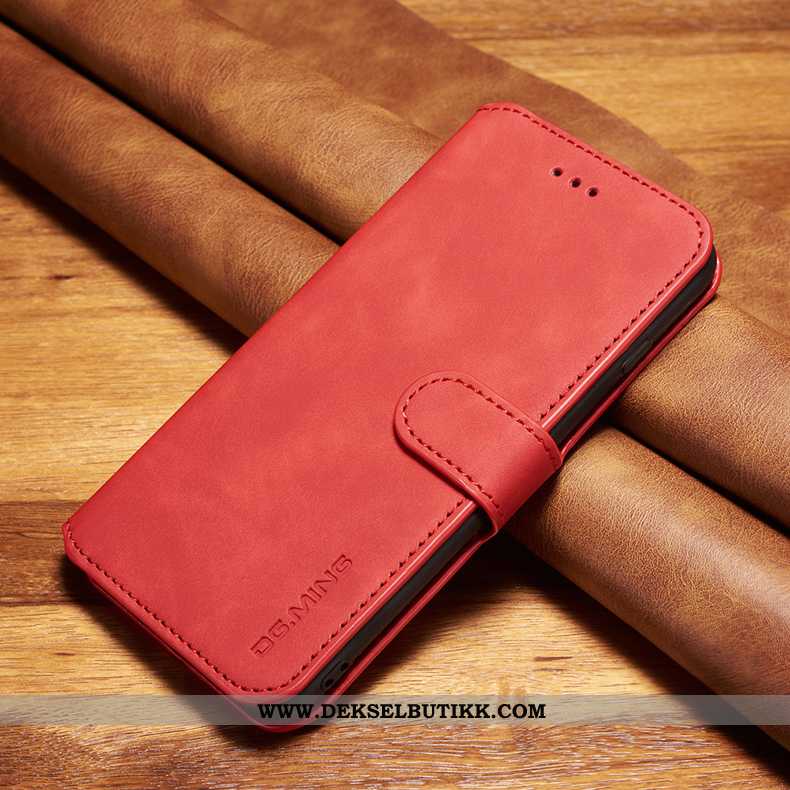 Deksel Xiaomi Mi Note 10 Beskyttelse Liten Skinn Business Svart, Etui Xiaomi Mi Note 10 Skinndeksel 