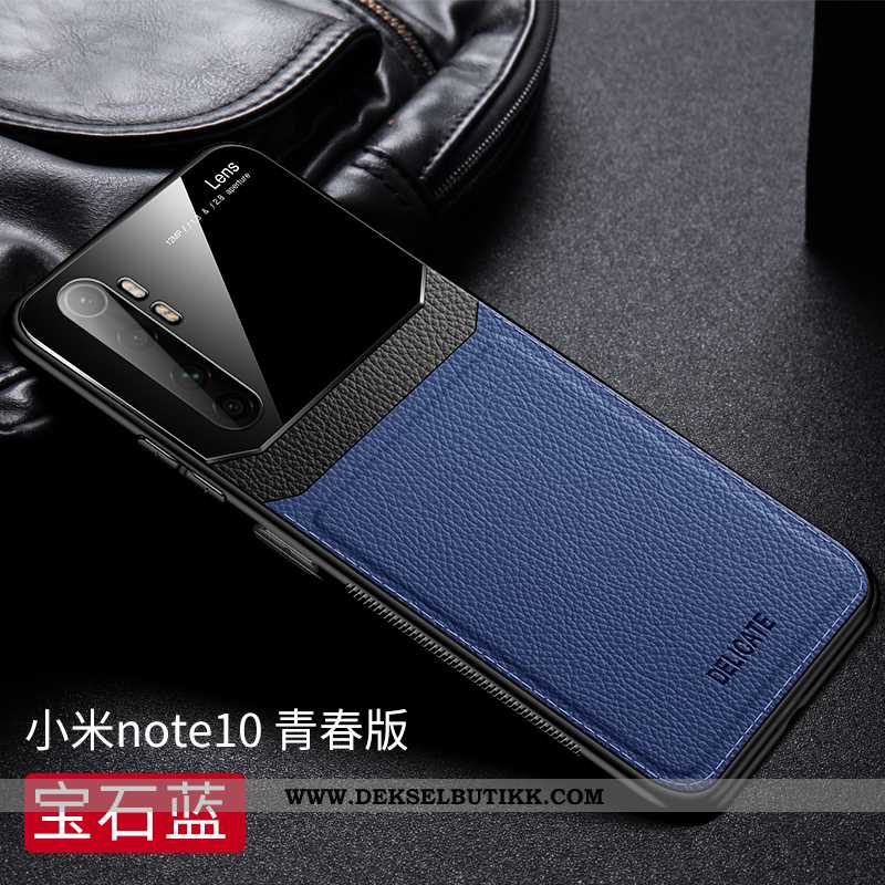 Deksel Xiaomi Mi Note 10 Lite Av Personlighet Ungdom Mobiltelefon Brun, Etui Xiaomi Mi Note 10 Lite 