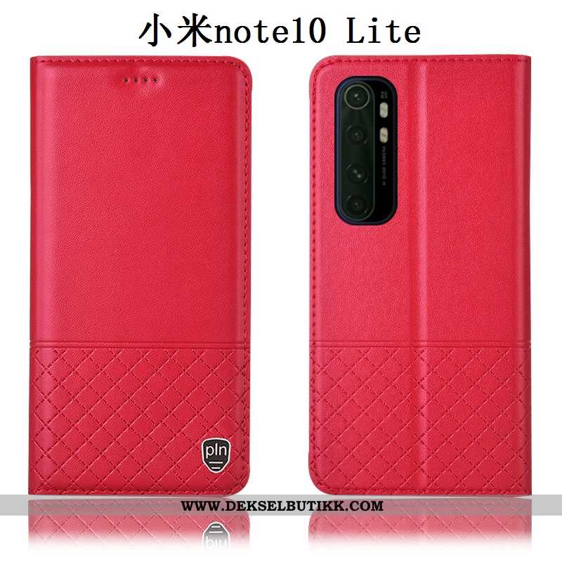 Deksel Xiaomi Mi Note 10 Lite Skinn Ungdom Liten Brun, Etui Xiaomi Mi Note 10 Lite Beskyttelse Kjøpe