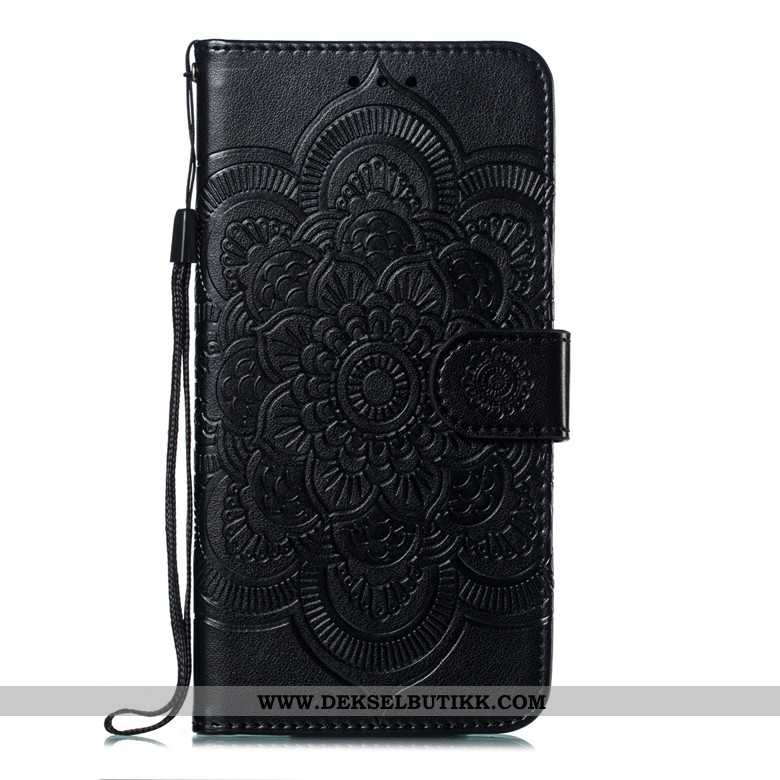 Deksel Xiaomi Mi Note 10 Myke Skinndeksel Anti-fall Folio Lilla, Etui Xiaomi Mi Note 10 Beskyttelse 