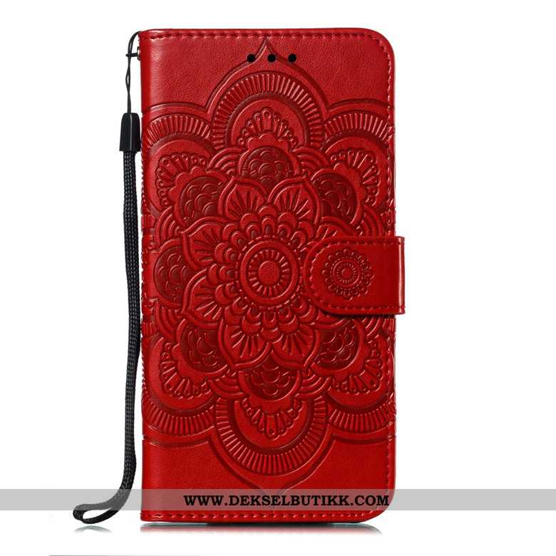 Deksel Xiaomi Mi Note 10 Myke Skinndeksel Anti-fall Folio Lilla, Etui Xiaomi Mi Note 10 Beskyttelse 