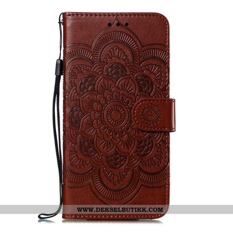 Deksel Xiaomi Mi Note 10 Myke Skinndeksel Anti-fall Folio Lilla, Etui Xiaomi Mi Note 10 Beskyttelse 