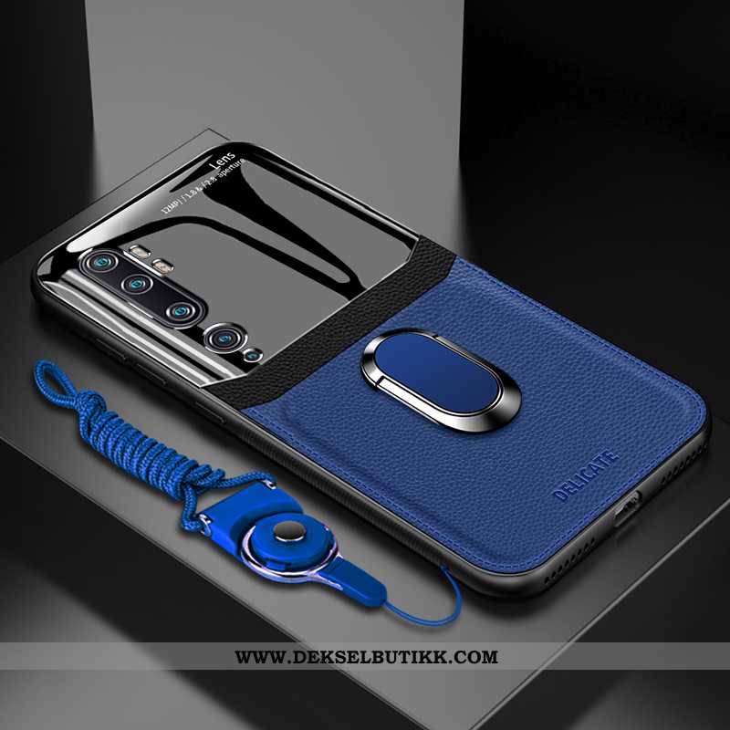 Deksel Xiaomi Mi Note 10 Myke Tilpass Glass Svart, Etui Xiaomi Mi Note 10 Silikon Tilbud