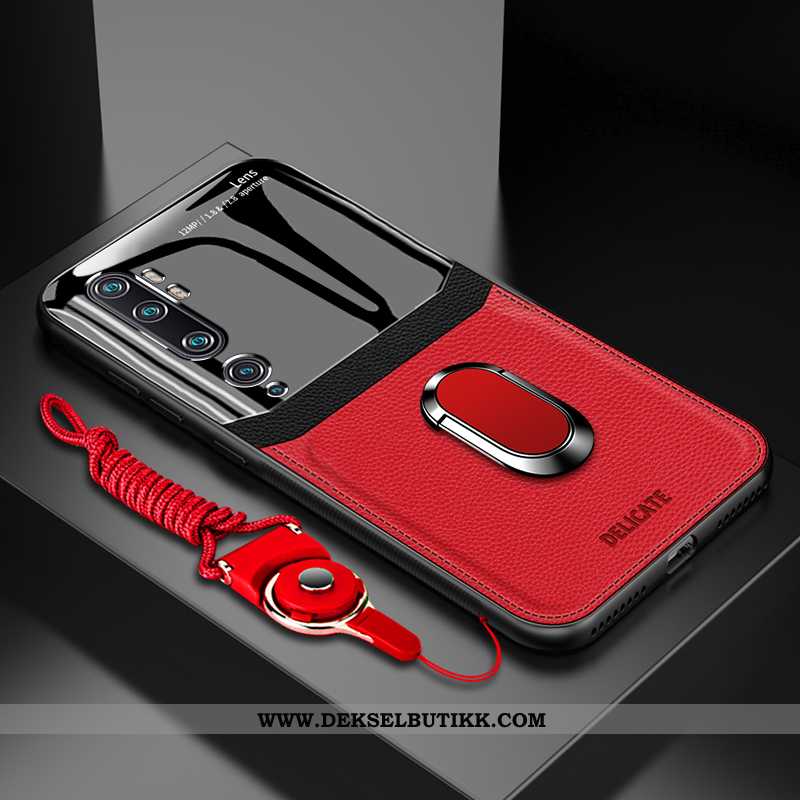 Deksel Xiaomi Mi Note 10 Myke Tilpass Glass Svart, Etui Xiaomi Mi Note 10 Silikon Tilbud