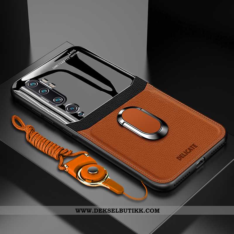 Deksel Xiaomi Mi Note 10 Myke Tilpass Glass Svart, Etui Xiaomi Mi Note 10 Silikon Tilbud