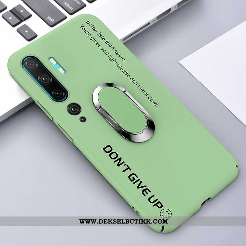 Deksel Xiaomi Mi Note 10 Trend Liten Av Personlighet Kreativ Gul, Etui Xiaomi Mi Note 10 Nubuck Tilb